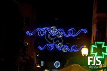 Telde se pone en modo navideño con el encendido de sus luces/Francisco Javier Santana.